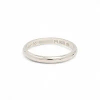 カルティエ ウェディング Pt950 55