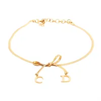 ディオール CDロゴ GP チョーカー ゴールド