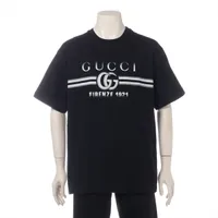 グッチ GG コットン Tシャツ XL ブラック