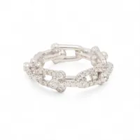 ティファニー ハードウェア スモール リンク ダイヤ 750(WG)