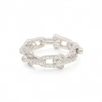 ティファニー ハードウェア スモールリンク ダイヤ 750(WG)