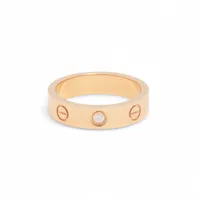 カルティエ ミニラブ 1P ダイヤ 750(PG) 47