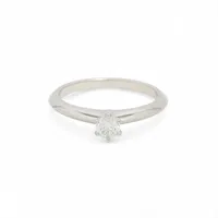 ティファニー ソリテール ダイヤ Pt950