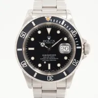 ロレックス サブマリーナーデイト 16610 SS AT 黒文字盤