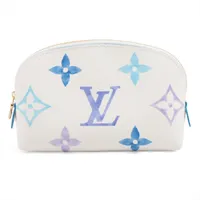 ヴィトン バイ ザ プール モノグラム ジャイアント ポシェットコスメティックPM M82492 ポーチ ホワイト