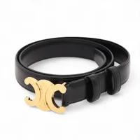 セリーヌ トリオンフ レザー ベルト 75 ブラック ABランクの買取参考