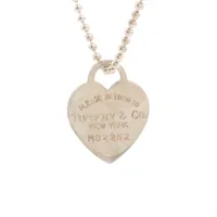 ティファニー リターントゥティファニー ハートタグ 925 ロングネックレス シルバー