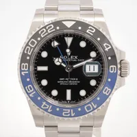 ロレックス GMTマスター Ⅱ 126710BLNR SS AT 黒文字盤