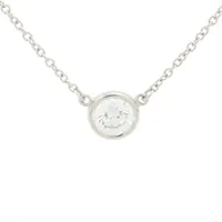 ティファニー バイザヤード 1P ダイヤ Pt950 直径約6.12mm