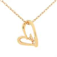 ヴィトン ネックレスコリエハートフォーリンラブ M00465 GP ネックレス VA1201 ゴールド