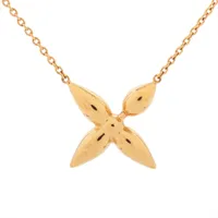 ヴィトン コリエルイゼット M00365 GP ネックレス LE1201 ゴールド