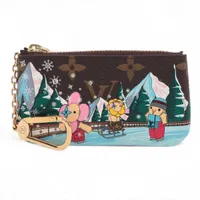 ヴィトン タイガ LV・イヤホン ポーチ M77285 イヤホンケース シルバー