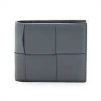 ボッテガヴェネタ マキシイントレチャート カセット レザー コンパクト