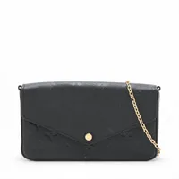 ヴィトン モノグラム アンプラント ポシェット フェリシー M64064 ブラック