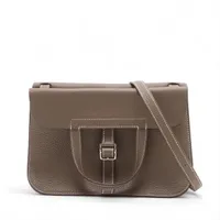 エルメス アルザン25 トリヨンクレマンス エトゥープ シルバー金具