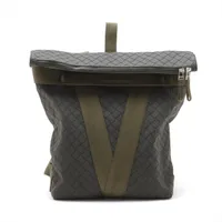 ボッテガヴェネタ イントレチャート ナイロン×レザー 2WAYボストン