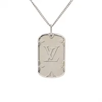 ヴィトン ロケットネックレスモノグラム M62484 GP ネックレス シルバー