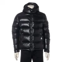 モンクレール MAYA ナイロン ダウンジャケット 10年 1 ブラック