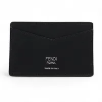 FENDIフェンディ　モンスター 二つ折り財布 コンパクト レザー 黒 楽天市場】【中古】 フェンディ FENDI モンスター 二つ折り 札入れ