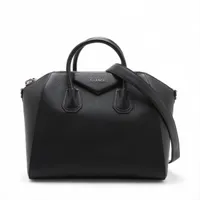 ジバンシィ Gトート ミディアム レザー 2WAYトートバッグ ブラック A