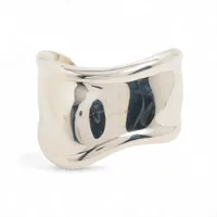 ティファニー エルサペレッティ ボーンカフ 925 バングル シルバー