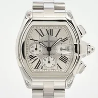 カルティエ ロードスター W62019X6 SS AT シルバー文字盤