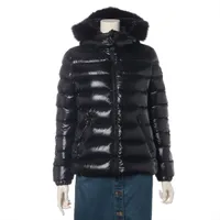 モンクレール BADYFUR ナイロン ダウンジャケット 18年 1 ブラック
