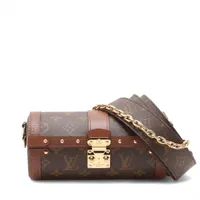 ヴィトン モノグラム パピヨントランク M57835 ブラウン