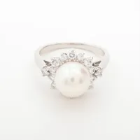 ミキモト パール ダイヤ Pt950