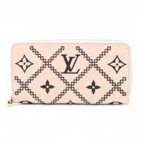 ヴィトン モノグラム アンプラント ブロデリー ジッピーウォレット M81141 ラウンドジップウォレット ホワイト