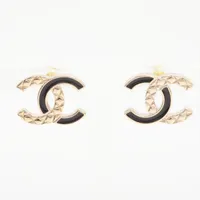 シャネル ココマーク GP ピアス(両耳用) B25B ゴールド
