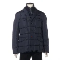 モンクレール ナイロン ダウンジャケット 13年 4 ネイビー