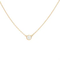 ティファニー バイザヤード 1P ダイヤ 750(YG) 直径約4.65mm