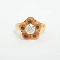 ポンテヴェキオ 色石 ダイヤ 750(YG×WG)