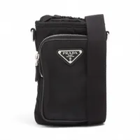 プラダ テスート ナイロン ショルダーバッグ ブラック