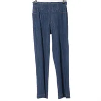 プリーツプリーズ ポリエステル パンツ 0 ブルー