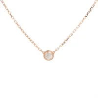 カルティエ ダムール LM ダイヤ 750(PG)