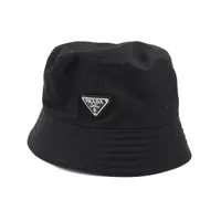 プラダ Re Nylon リ ナイロン 1HC137 ポリアミド バケットハット S ブラック