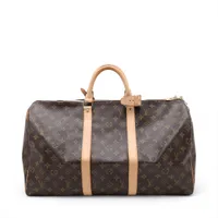 ヴィトン モノグラム キーポル50 M41426 ブラウン