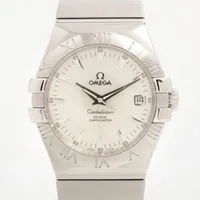 オメガ コンステレーション 123.10.24.60.57.002 SS QZ ピンクシェル