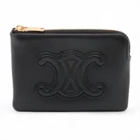 セリーヌ ブギーバック レザー トートバッグ ブラック ABランクの