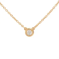 ティファニー バイザヤード 1P ダイヤ 750(YG) 直径約4.66mm