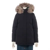 ピレネックス ポリエステル ダウンコート FR34 ブラック