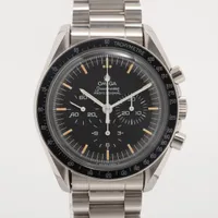 オメガ スピードマスター 345.0808 SS 手巻き 黒文字盤