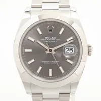 ロレックス デイトジャスト41 126300 SS AT スレート文字盤