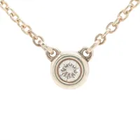 ティファニー バイザヤード 1P 925×ダイヤ ネックレス シルバー