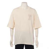 アミ アレクサンドルマテュッシ コットン Tシャツ XL アイボリー