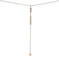 ディオール Diorロゴ GP ネックレス ゴールド