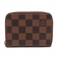 ヴィトン ダミエ ジッピーコインパース N63070 コンパクトウォレット ブラウン