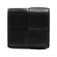 ボッテガヴェネタ　マキシイントレカセット　マネークリップ　パラキート ボッテガヴェネタ マキシイントレチャート カセット レザー